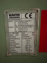 PIŁA  AUTOMATYCZNA DWUGŁOWICOWA RAPID DGL 200E ROK 2005    