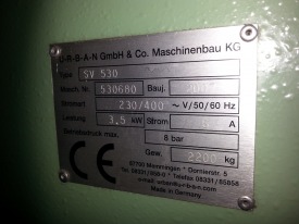 OCZYSZCZARKA CNC DO NAROŻY URBAN SV 530 ROK 2007