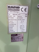 PIŁA JEDNOGŁOWICOWA AUTOMATYCZNA  RAPID SGS 430 ROK 2000 Z PODAJNIKIEM I ODBIORNIKIEM 