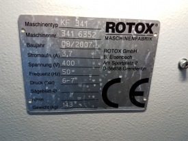 FREZARKO-KOPIARKA ROTOX KF 341 2007 ROK