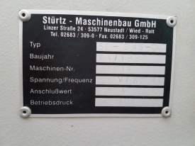 OCZYSZCZARKA CNC STURTZ SE - 2AS CNC ROK 1997