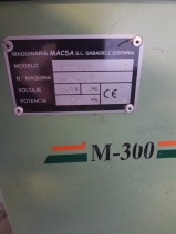 PIŁA JEDNOGŁOWICOWA DO LISTEW ALUMINIOWYCH MACSA M 300 ROK 2008