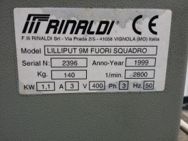 FREZARKA DO SŁUPKA RINALDI LILIPUT 9M ROK 1999