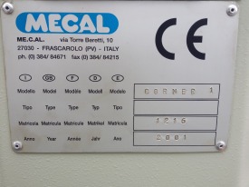 ZAGNIATARKA / ZACISKARKA DO NAROŻY MECAL CORNER ROK 2001