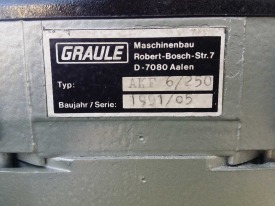 FREZARKA DO SŁUPKA GRAULE AKF 6/250 
