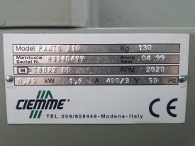 FREZARKO - KOPIARKA CIEMME PANTO 310 ROK 1999