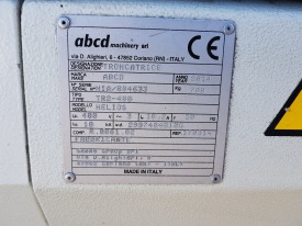 PIŁA DWUGŁOWICOWA TR2 400 HELIOS GEMMA GROUP ROK 2014