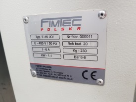 WIERTNICA AUTOMATYCZNA  OTWORÓW POD ZAWIASY W RAMIE FIMTEC F-16 JO ROK 2010