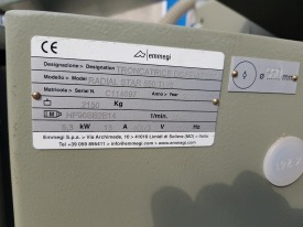 PIŁA  DWUGŁOWICOWA AUTOMATYCZNA EMMEGI RADIAL STAR 550 TU/ 5  ROK 2013 WERSJA DŁUGA