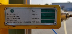 PRASA DO KONTROLI I SZKLENIA PILKINGTON ROK 2002