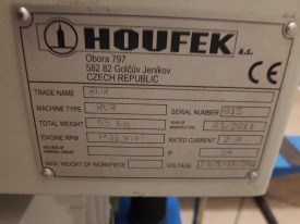 WIERTARKA WIELOWRZECIONOWA DO ZAWIASÓW HOUFEK RUR ROK 2011