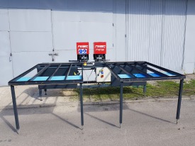 WIERTNICA AUTOMATYCZNA OTWORÓW POD ZAWIASY W RAMIE FIMTEC F-16 JO ROK 2009