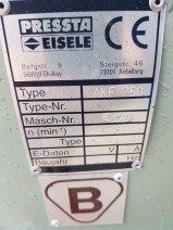 FREZARKA DO SŁUPKA PRESSTA EISELE / ALUMA AKF 250 L ROK 1998