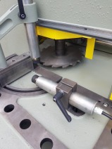 FREZARKA DO SŁUPKA PRESSTA EISELE / ALUMA AKF 250 L ROK 1998