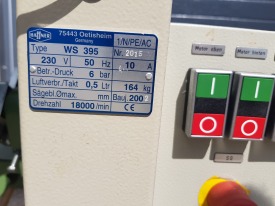 FREZARKA DO ODWODNIEŃ HAFFNER WS 395 ROK 2002