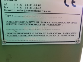 FREZARKO - KOPIARKA (KLAMKOWNICA) SOENEN HENDRIK COPY B ROK 2009