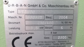 OCZYSZCZARKA CNC URBAN SV 530 ROK 2004