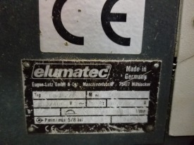 PIŁA AUTOMATYCZNA DWUGŁOWICOWA ELUMATEC DG 142 / 02  ROK 2000