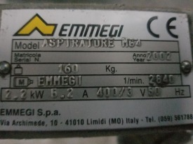 ODCIĄG WIÓRÓW EMMEGI ASPIRATORE M 64 