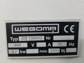 PIŁA  AUTOMATYCZNA / DWUGŁOWICOWA WEGOMA  DS 130 H/G ROK 2011