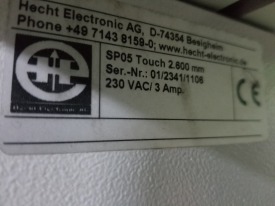 PRZYMIAR DŁUGOŚCI RAPID / HECHT SPO5 TOUCH ROK 2006