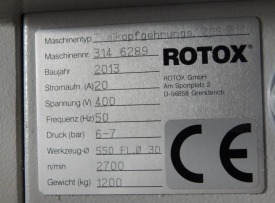 PIŁA DWUGŁOWICOWA ROTOX ZGS 314 ROK 2013