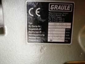 PIŁA JEDNOGŁOWICOWA GRAULE ZS 135 N 