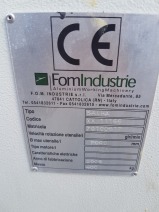 ZAGNIATARKA / ZACISKARKA DO NAROŻY FOM INDUSTRIE BAIHA ROK 2009