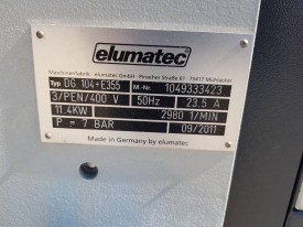 PIŁA DWUGŁOWICOWA / AUTOMATYCZNA ELUMATEC DG 104 ROK 2011