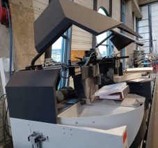 PIŁA AUTOMATYCZNA DWUGŁOWICOWA ELUMATEC DG 244 + E590-3 ROK 2024