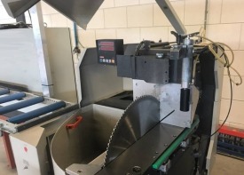 PIŁA AUTOMATYCZNA / DWUGŁOWICOWA ELUMATEC DG 244 / 02   DŁUGOŚĆ CIĘCIA  6 METRÓW,  ROK 2006