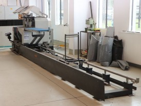 PIŁA  DWUGŁOWICOWA AUTOMATYCZNA ELUMATEC DG 244 + E 355 ROK 2014