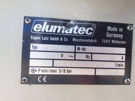 ZAGNIATARKA / ZACISKARKA ELUMATEC EP 124 ROK 2000