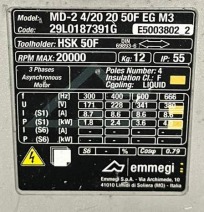 CENTRUM OBRÓBCZE EMMEGI PHANTOMATIC M3 ROK  2020