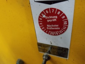 PRZYSSAWKA / PODNOŚNIK PRÓŻNIOWY EUROTECH ROK 2015