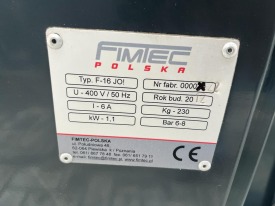 WIERTNICA AUTOMATYCZNA OTWORÓW POD ZAWIASY W RAMIE FIMTEC F-16 JO ROK 2012