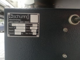 STÓŁ DO UKUWANIA SCHURING FAS 3000