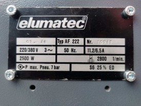 FREZARKA DO SŁUPKA ELUMATEC AF 222 