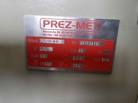 FREZARKA DO SŁUPKA PREZ-MET FS 50 WK ROK 2015