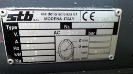 FREZARKA DO ODWODNIEŃ STB F 163  ROK 2002