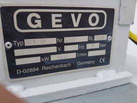 WKRĘTARKA DO WZMOCNIEŃ GEVO SE1 - SA NUMER FABR. 2257 ROK 2008