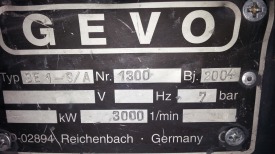  WKRĘTARKA DO WZMOCNIEŃ GEVO SE1 SA   ROK 2004