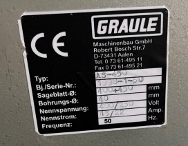 PIŁA FASADOWA GRAULE AS 450 