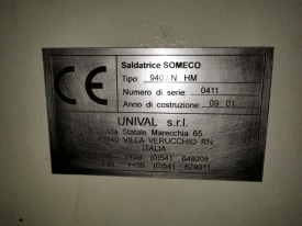 ZGRZEWARKA CZTEROGŁOWICOWA SOMECO 940 N HM ROK 2001