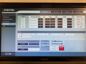CENTRUM OBRÓBCZE MECAL MC 305 KOSMOS ROK 2014