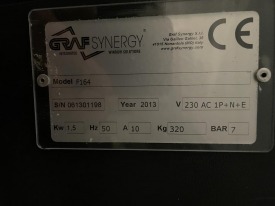 FREZARKA DO ODWODNIEŃ AUTOMAT GRAF SYNERGY / FIMTEC  F 164 ROK 2013 DEMO