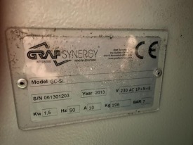 TEMPERÓWKA, FREZARKA DO USZCZELEK FIMTEC / GRAF SYNERGY GC-SL ROK 2013