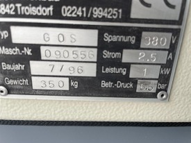   KLAMKOWNICA / WKRĘTARKA DO WZMOCNIEŃ  SCHURING GOS