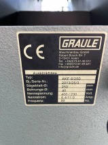 FREZARKA DO SŁUPKA GRAULE AKF 6/250 ROK 2013 