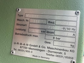 FREZARKA DO ODWODNIEŃ URBAN WS 103 ROK 2003